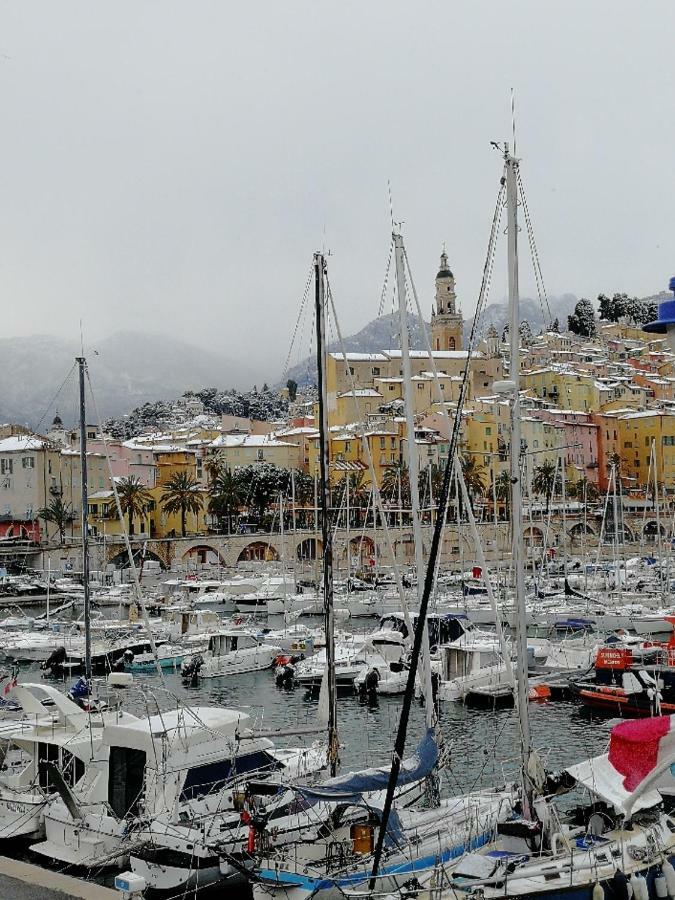 Menton 2 Pieces Climatise A Cote De La Plage Rue Palmaro Zewnętrze zdjęcie